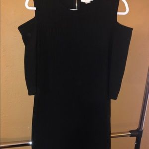 Cut Out Open Shoulder Dress